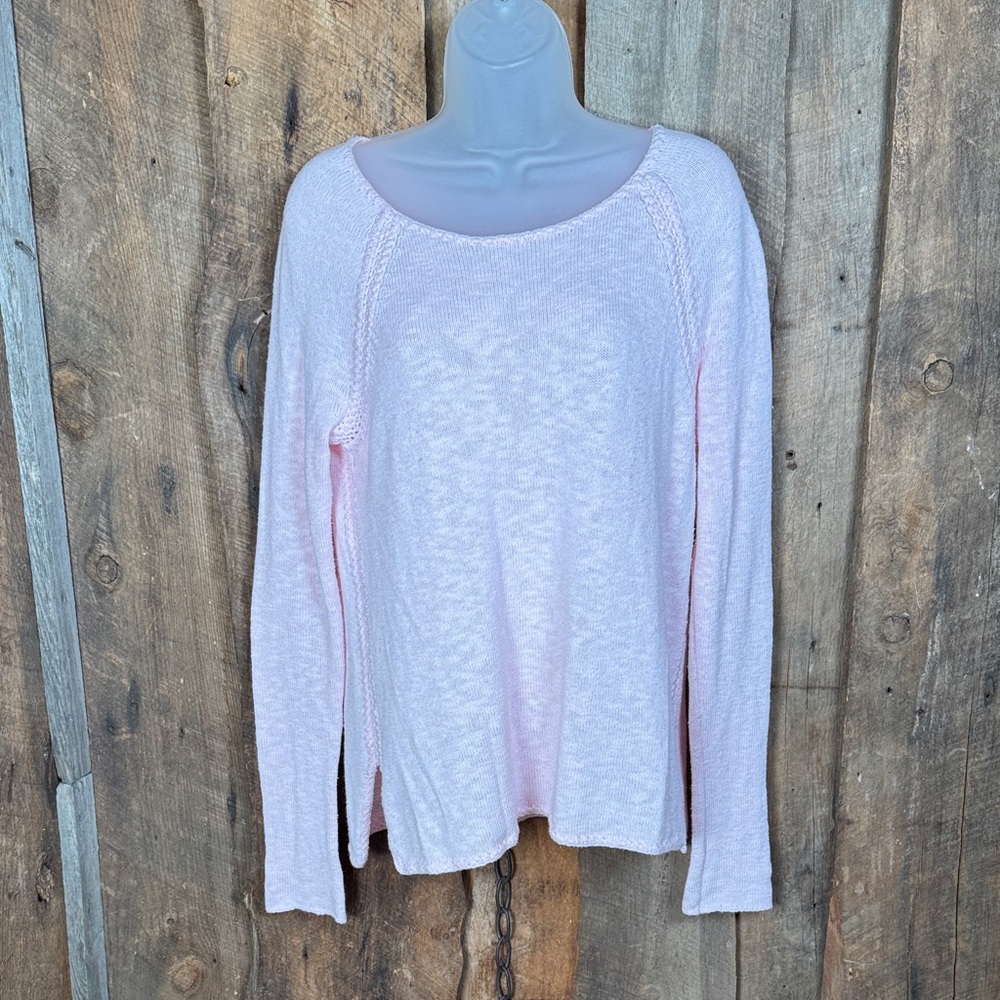 Calypso St. Barth Soft Pink Knit Sweater